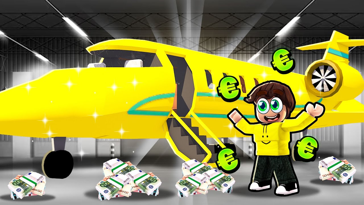 Mega Jet Bouwen In Roblox!