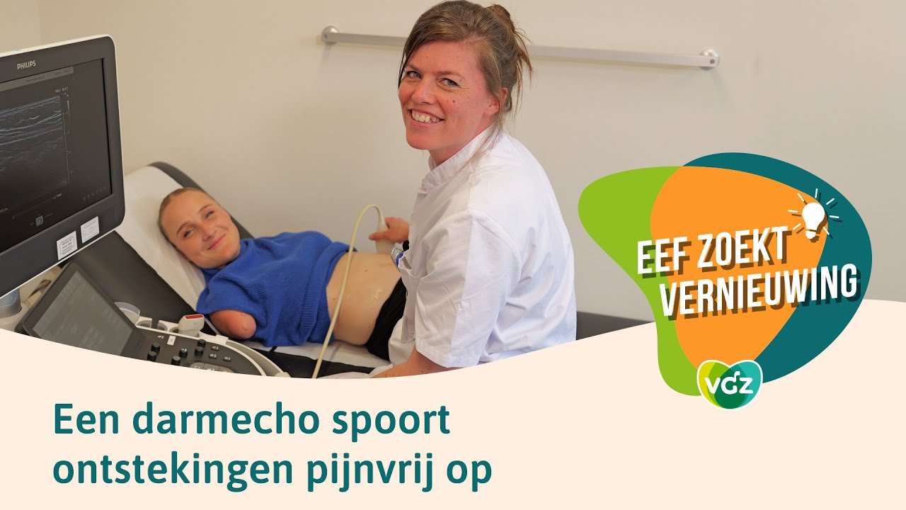 Eef zoekt vernieuwing: een darmecho die ontstekingen pijnvrij kan opsporen