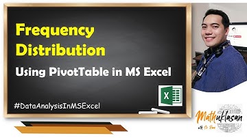 Grouped Frequency Table using PivotTables