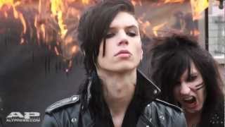 Behind the scenes with Black Veil Brides