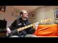 Coolio  gangstas paradise bass cover  squier classic vibe 70s jazz bass v