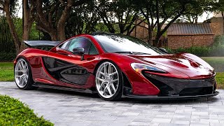 HRE Wheels Volcano Red McLaren P1