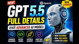 GPT 5.5 New Launch 🚀 Full Details in Hinglish | AI Ka Future Badal Gaya!