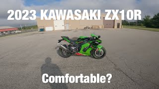 2023 Kawasaki ZX10R Ride Review from older rider