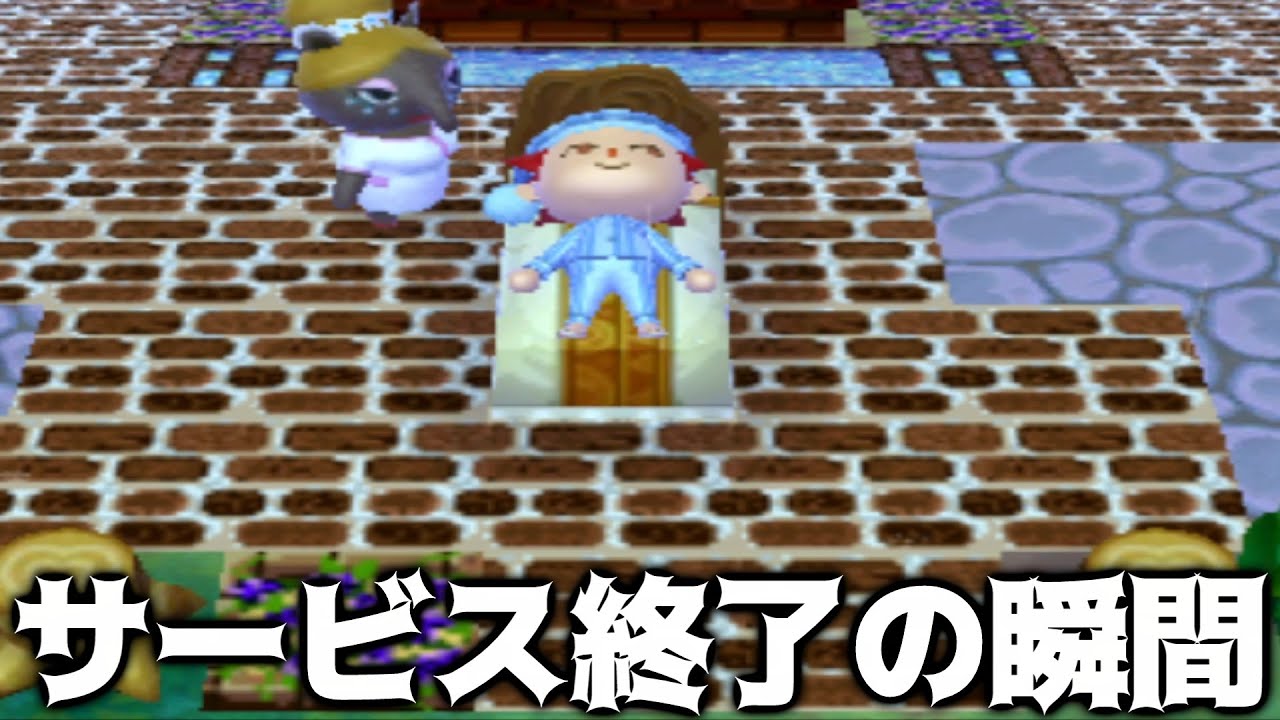 とび森】サービス終了時間が過ぎても夢訪問に行った結果【とびだせ 