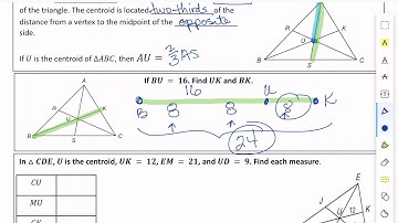 5.2 Medians and Altitudes