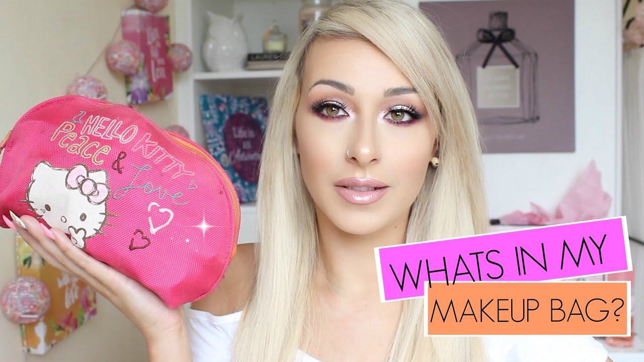 What's In My everyday Makeup Bag DramaticMAC YouTube