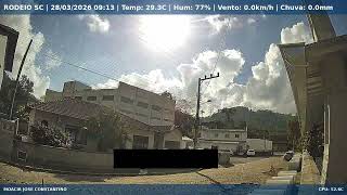 Timelapse Meteorologia Rodeio Sc - 28032026 1915