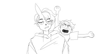 Tommyinnit Speaks to Corpse Husband - animatic