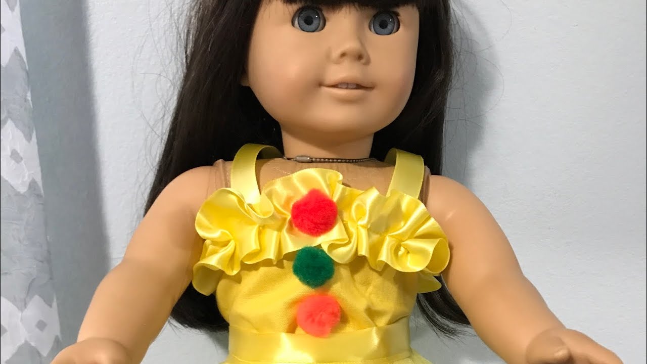 DIY How to Make a Doll Ballet Outfit American Girl My Life Without Pattern YouTube