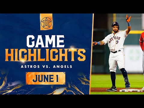 Angels vs. Astros Game Highlights (6/1/23) 