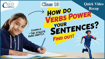 Class 10 Verbs | English Olympiad | CREST Olympiads