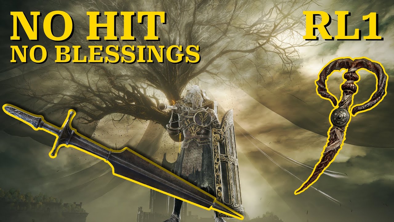 Elden Ring DLC | Black Knight Garrew | NO HIT | RL1 | NO BLESSINGS