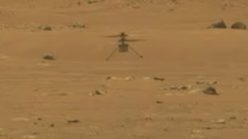 Ingenuity helicopter flies on Mars!! See the first pic & video