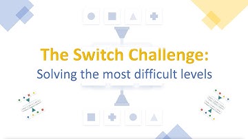 Switch Challenge | EXPLAINED new tricks to solve hardest difficult level fast | Operator Conversion