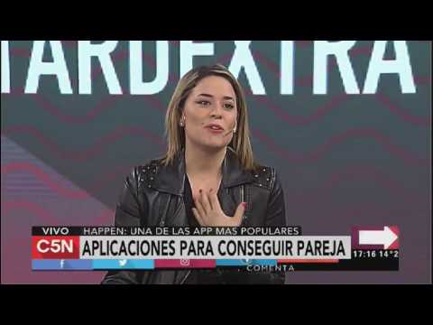 C5N - TardeXtra: Happn, una de las apps más populares para conseguir pareja