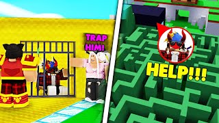 They TRAPPED Me In An IMPOSSIBLE MAZE... (ROBLOX BEDWARS)