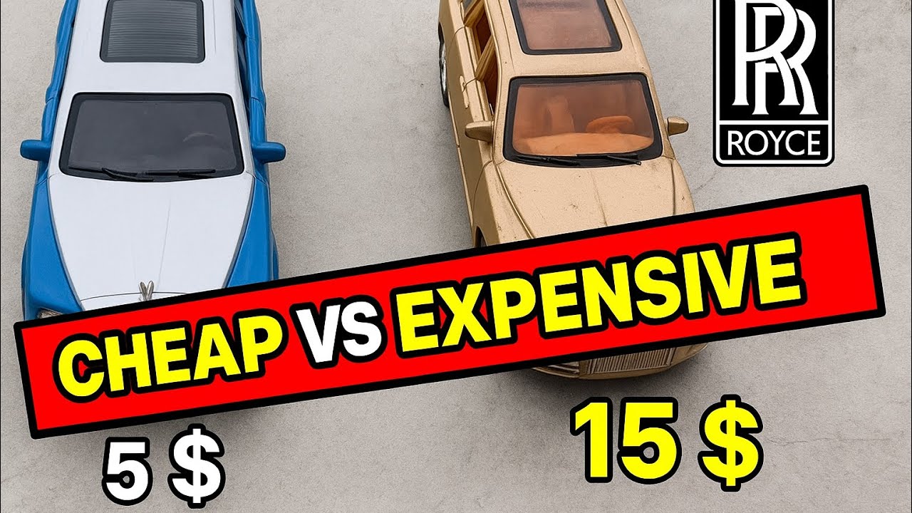 5$ v/s 15$ Rolls Royce | Rolls Royce diecast comparison | Rolls Royce detailed video 