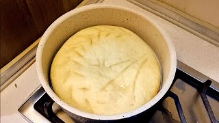 You won't buy bread anymore! No oven! Incredibly good! 5 Ingredient NO KNEAD Homemade Bread