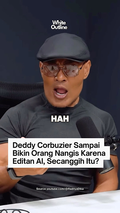 Deddy Corbuzier Bikin Orang Nangis Gara-Gara AI