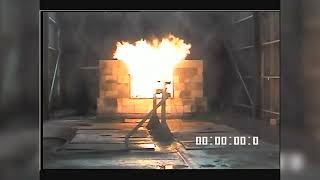 Jet fire test IDM Propanel 120 minutes