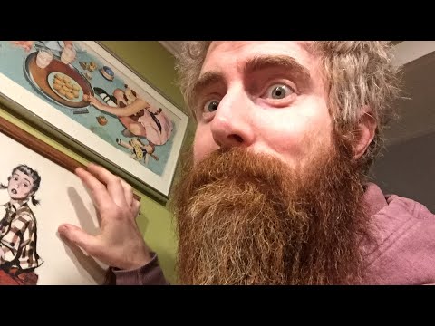 ASMR | Lofi chaotic aggressive tapping tour around the house where I grew up