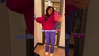 Are Purple Leggings Cute? #fashion