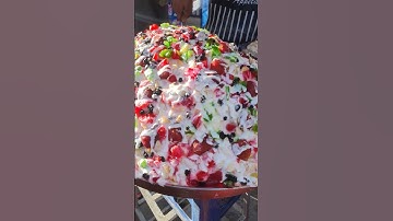 Easy and Quick cream fruit chaat | recipe,creamy fruit chaat recipe| 🤔🤔