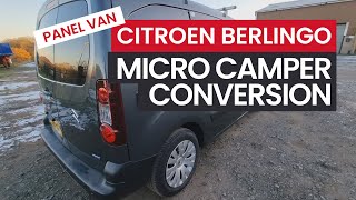 VAN TOUR: Citroen Berlingo Panel Van Camper Conversion