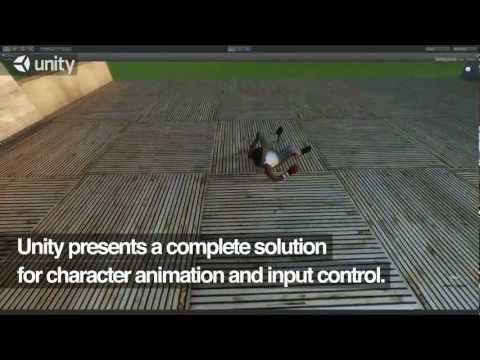 [Unity] Unity 4 のキャラクターアニメーション ［英語］