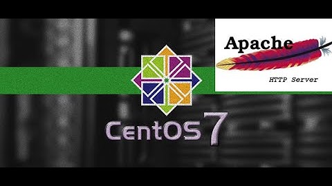 Instalacion de APache en CentOS 7