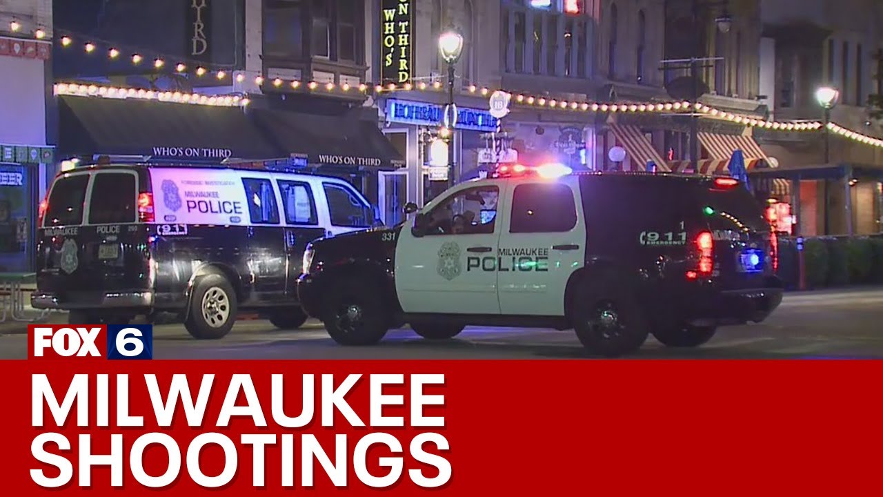 At least 4 Milwaukee shootings Sunday, 2 shot downtown Monday FOX6 News Milwaukee YouTube