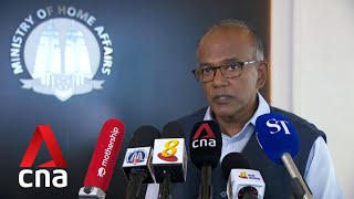 Singaporeans can 'feel strongly' about many causes, but armed violence is 'unacceptable': Shanmugam
