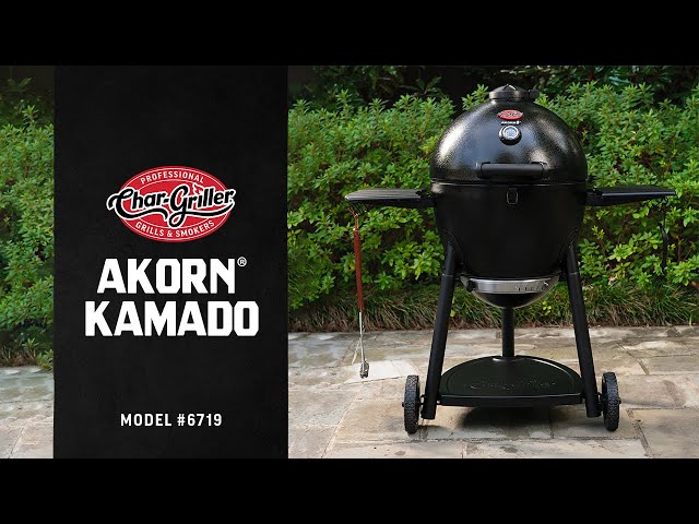 Char-Griller Akorn Kamado Grill Review - Smoked BBQ Source