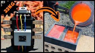 Massive 21 KG Load Switch Tear Down - Bulk Copper - Furnace Fix - ASMR Metal Melting - BigStackD