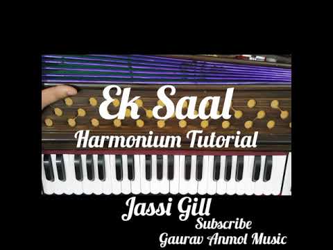 How To Play Ik Saal By Jassi Gill On Harmonium  Gaurav Anmol Music  Tutorial  2019