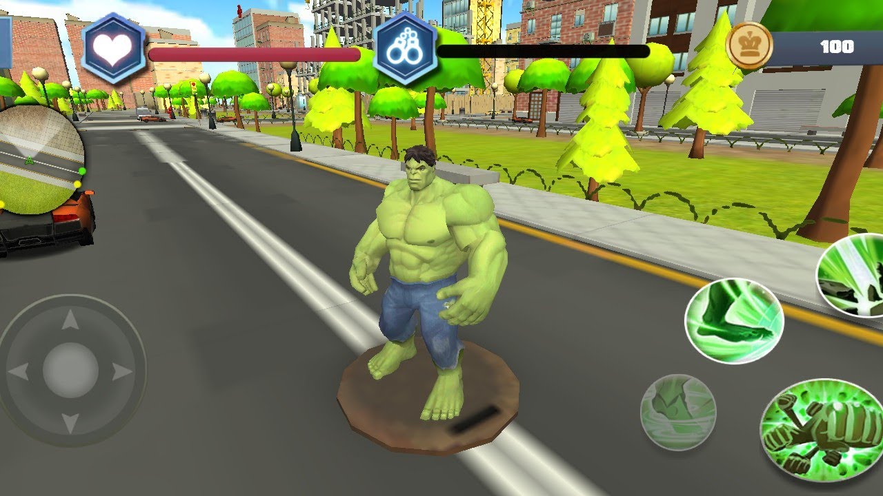 Monster Hero Crime City Battle || Hulk New Game Super City Hero || Android Gameplay 