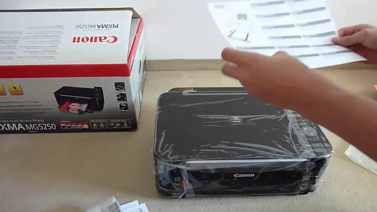 Update Unboxing: Canon Pixma MG5250