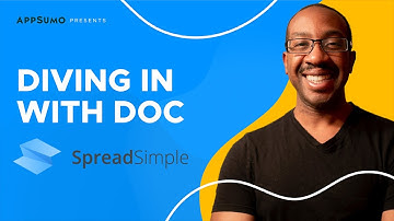 Diving In with Doc: SpreadSimple