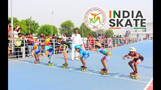  day6 Morning rink Race 1st India Skate Roller Games 2023 dhelpur Mohali