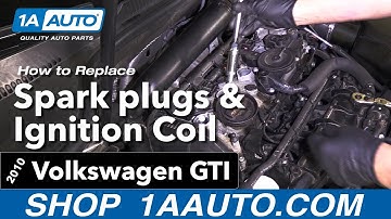 How to Replace Spark Plugs & Ignition Coils 06-14 Volkswagen GTI