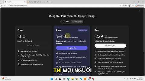 CÁCH NHẬN CHATGPT PLUS 1 THÁNG 0$