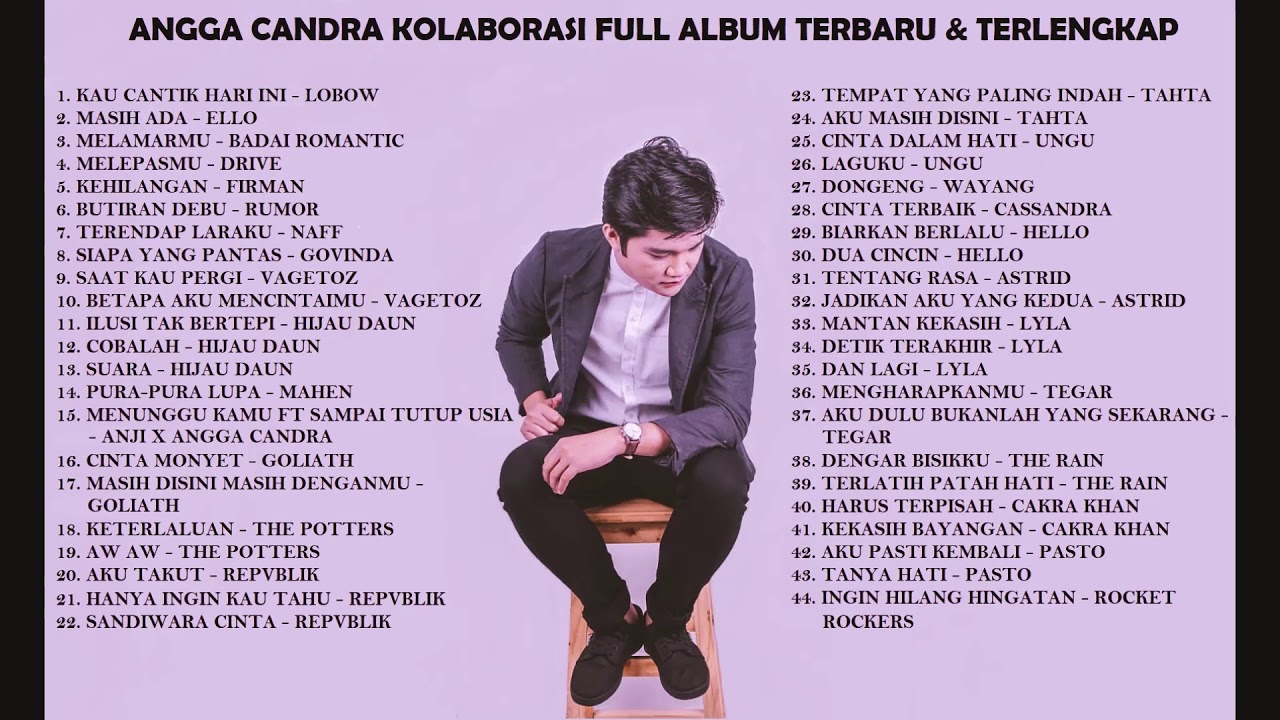 Download ANGGA CANDRA KOLABORASI FULL ALBUM TERBARU & TERLENGKAP
