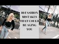 10 Fashion Mistakes That Could Be Aging You | Fashion Over 40