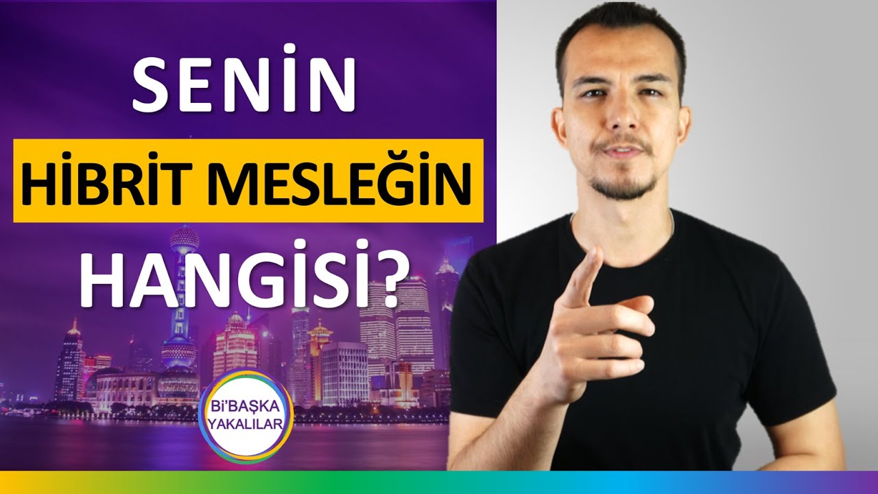 Yapay Zeka Çağında 25 HİBRİT MESLEK | 50+ SAY-SÖZ-EA Bölüm Birleşiyor!