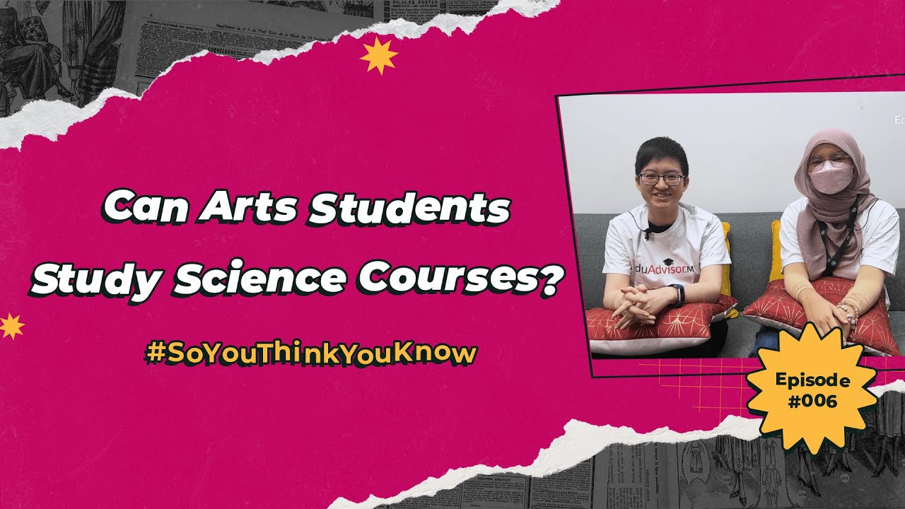 Can Arts Students Study Science Courses? | So You Think You Know - YouTube