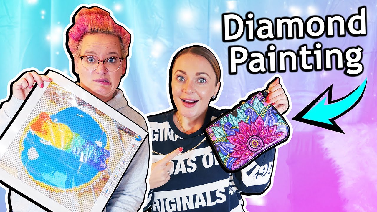 This took me forever... Diamond Art Painting inside my Camping Van!?