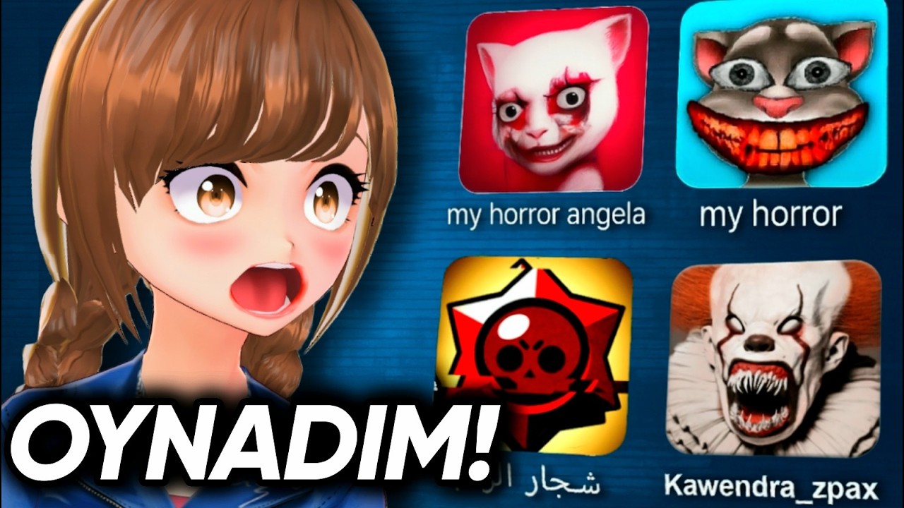 VİRÜSLÜ OYUNLARI OYNADIM! 😱 YÜZÜMÜ GÖSTERDİ! (Türkiye'de İlk!)