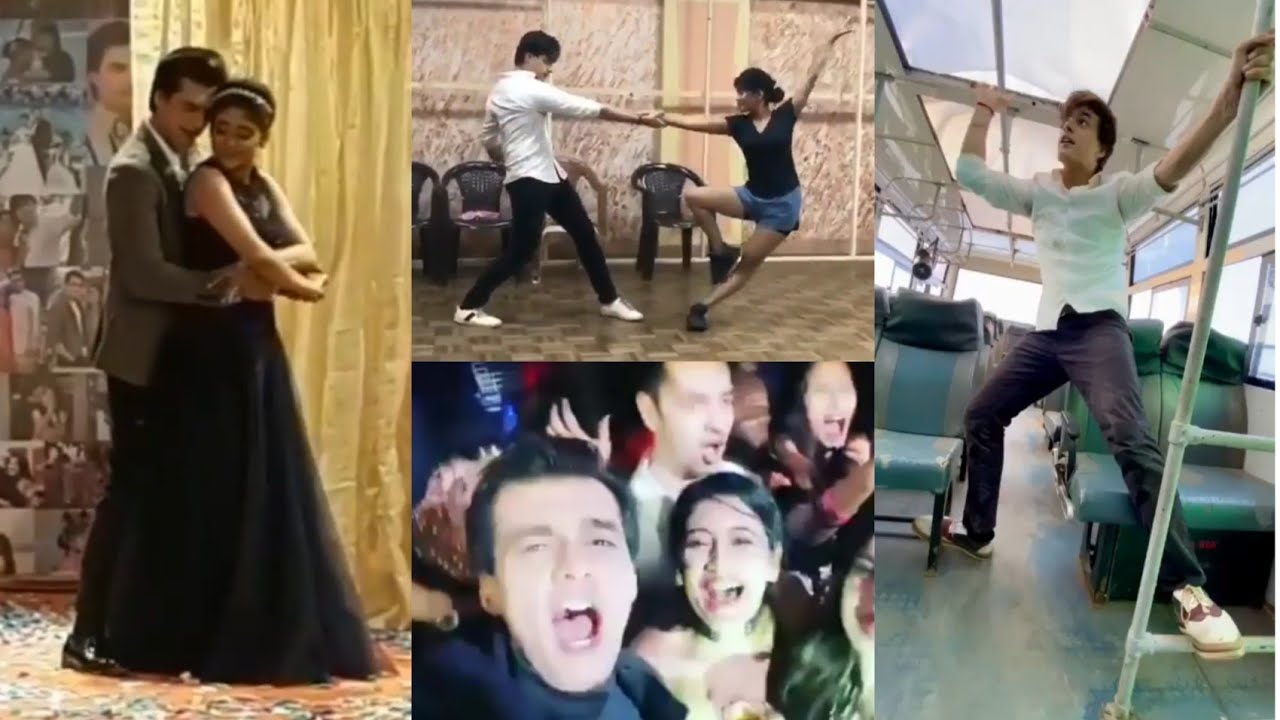 Yrkkh serial Shivangi & Mohsin off screen masti || Kartik & Naira behind scenes & unseen videos
