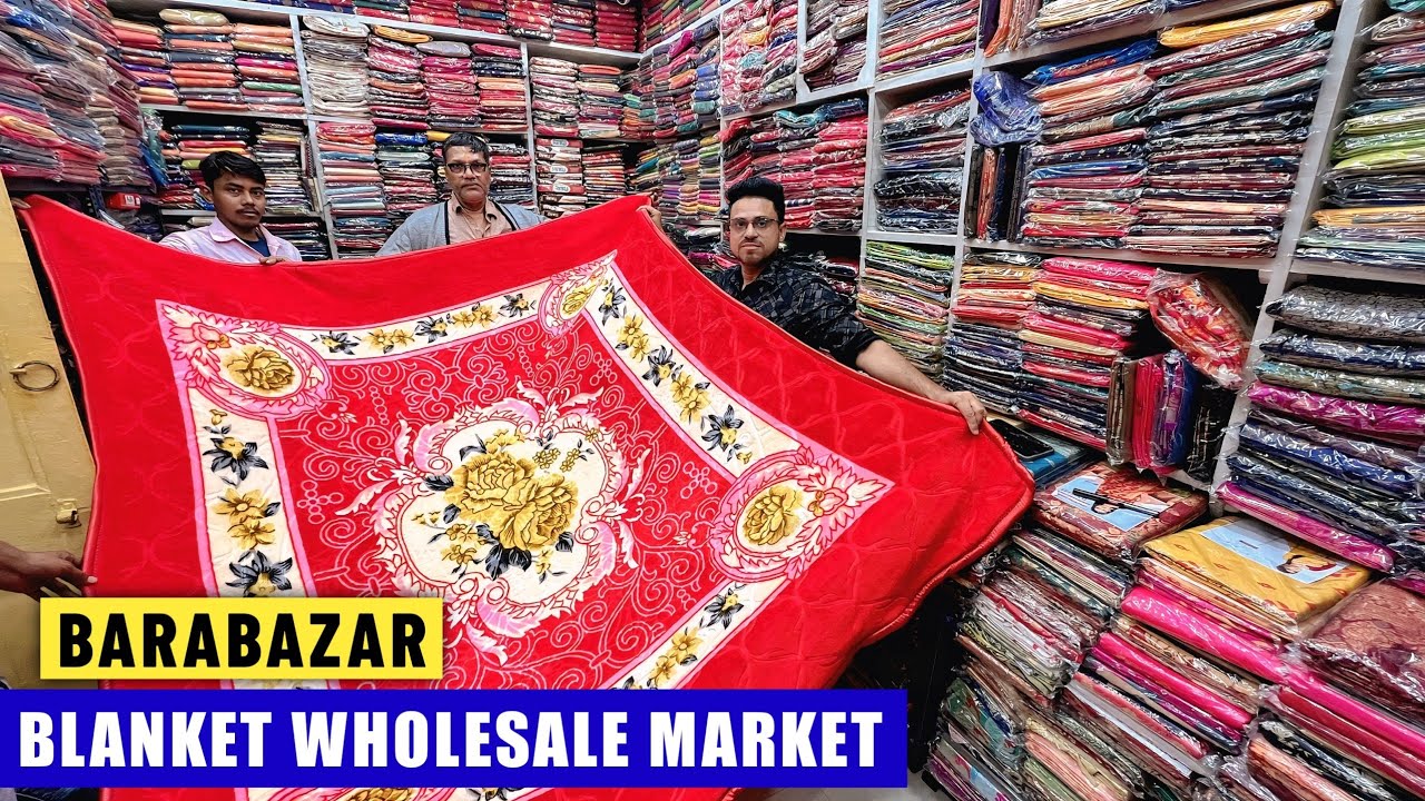 Winter Blanket @80/- Wholesale | Barabazar Blanket Market | Polo Blanket/ Razai/ Dohar/ AC Comforter
